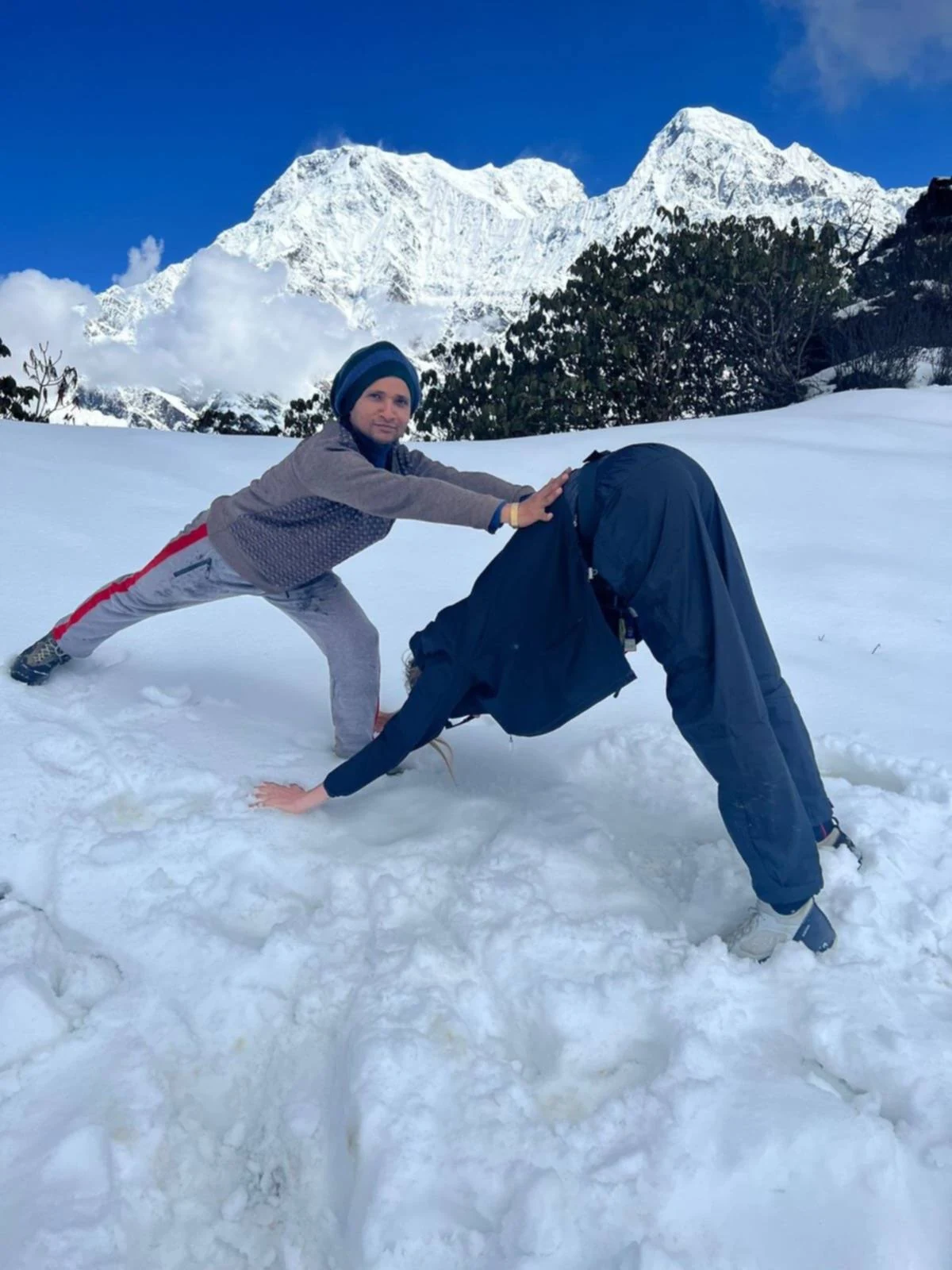 Yoga in the Himalayas